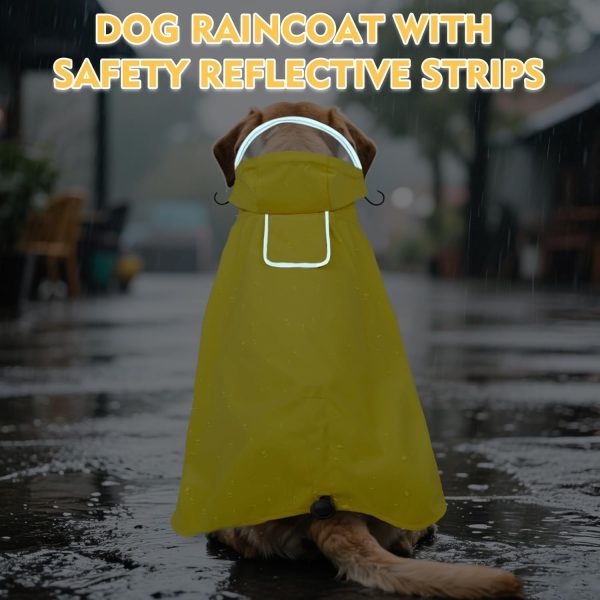 Dora Bridal Dog Raincoat Waterproof Windproof Reflective-7
