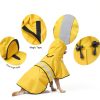Bisen Dog Raincoat Waterproof Reflective Pet Rain Jacket-1