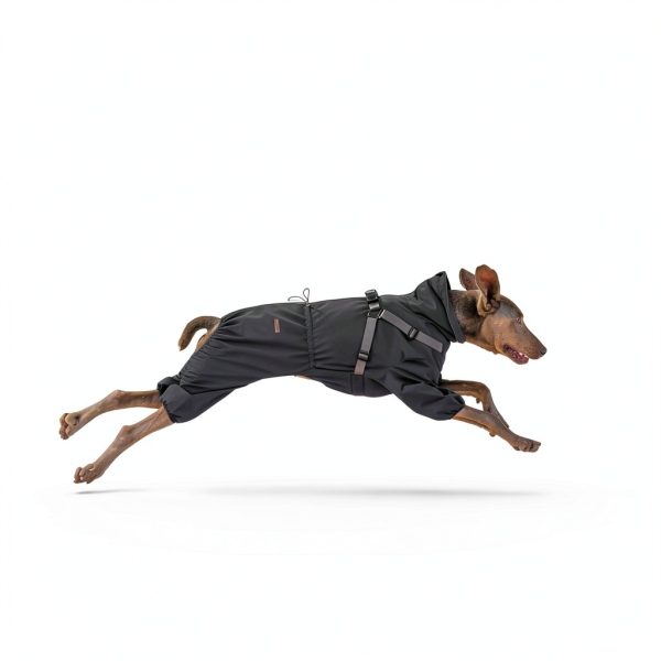 PAWBOSE Waterproof Dog Raincoat Adjustable Reflective Small-4