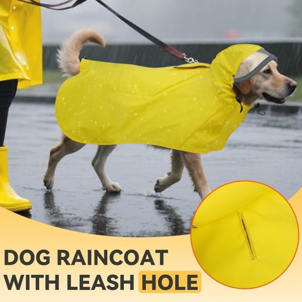 Dora Bridal Dog Raincoat Waterproof Windproof Reflective-6