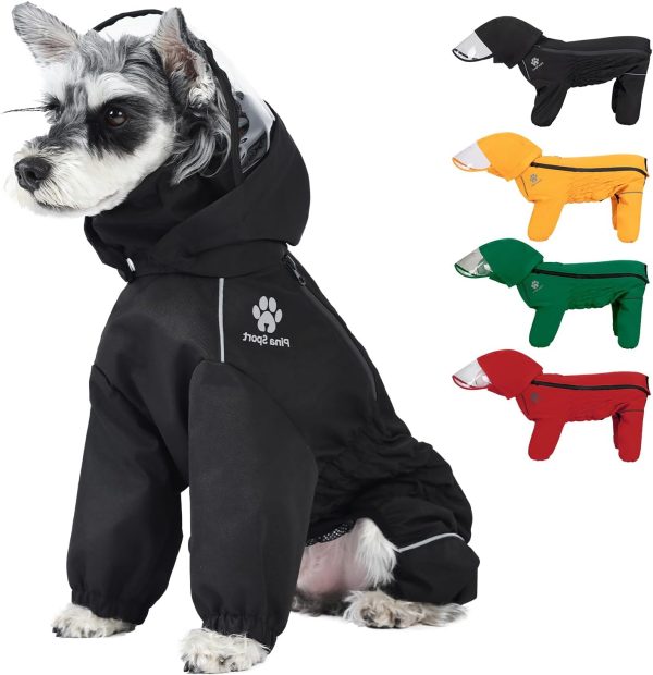 PINA Dog Raincoat Waterproof Lightweight Design-0