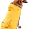 HDE Dog Raincoat Reversible Design Waterproof Pet Rain Gear-5