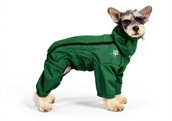 PINA Dog Raincoat Waterproof Windproof Reflective Pet Jacket-1