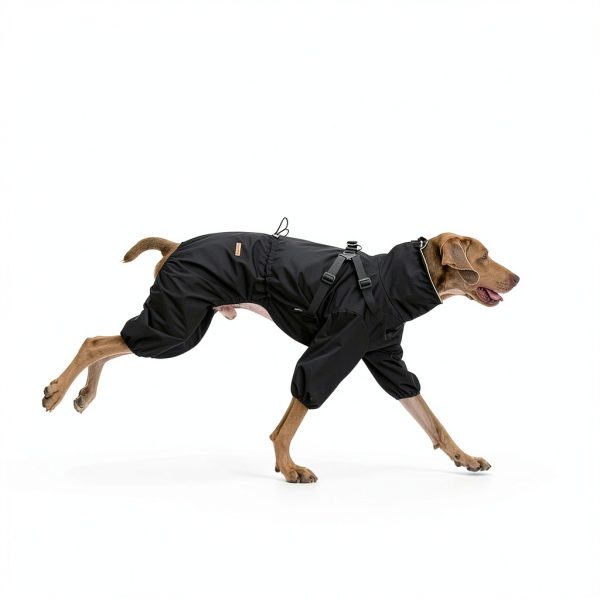 PAWBOSE Waterproof Dog Raincoat Adjustable Reflective Small-2