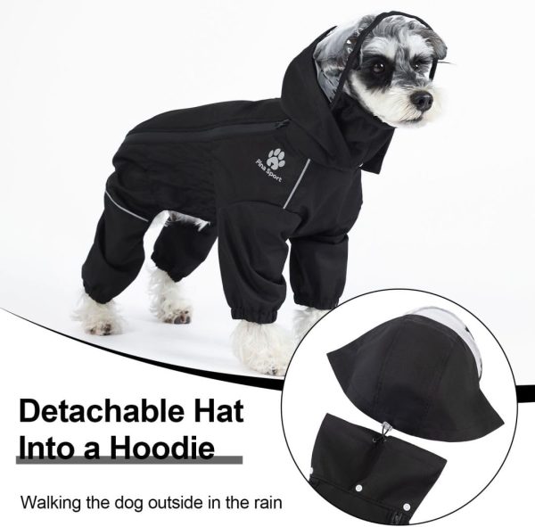 PINA Dog Raincoat Waterproof Lightweight Design-1
