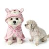 IOICYBF Pet Bathrobe Quick Dry Microfiber Dog Towel-5