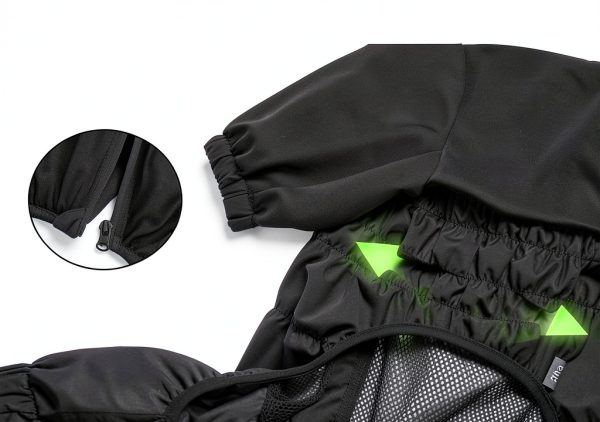 PINA Dog Raincoat Waterproof Lightweight Jacket-2