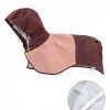 AOKOWN Dog Raincoat Waterproof Hooded Vest-4