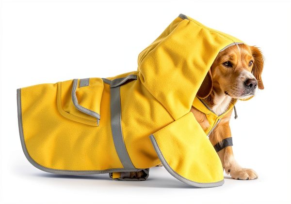KOOLTAIL Dog Raincoat Reversible Waterproof Reflective-5