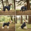 PAWBOSE Waterproof Dog Raincoat Adjustable Reflective Small-3