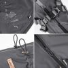 PAWBOSE Waterproof Dog Raincoat Adjustable Reflective Small-1