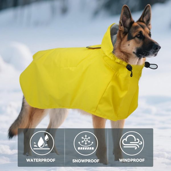 Dora Bridal Dog Raincoat Waterproof Windproof Reflective-5