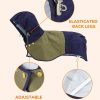 AOKOWN Dog Raincoat Waterproof Pet Rain Jacket-4