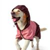 AOKOWN Dog Raincoat Waterproof Hooded Vest-1