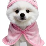 IOICYBF Pet Bathrobe Quick Dry Microfiber Dog Towel-0