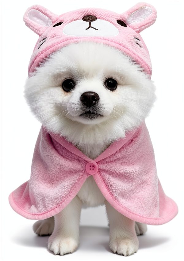 IOICYBF Pet Bathrobe Quick Dry Microfiber Dog Towel-0
