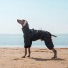 PAWBOSE Waterproof Dog Raincoat Adjustable Builtin Harness-4