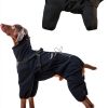 PAWBOSE Waterproof Dog Raincoat Adjustable Reflective Small-0