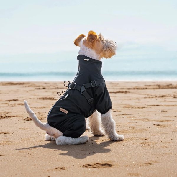 PAWBOSE Waterproof Dog Raincoat Adjustable Reflective Small-4
