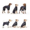 PAWBOSE Waterproof Dog Raincoat Adjustable Reflective Small-3
