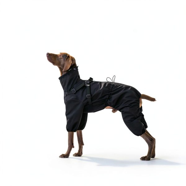 PAWBOSE Waterproof Dog Raincoat Adjustable Reflective Small-4