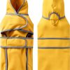 Dog Raincoat HDE Water Resistant Transparent Hood-2