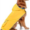 HDE Dog Raincoat Reversible Design Waterproof Pet Rain Gear-3