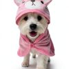 IOICYBF Pet Bathrobe Quick Dry Microfiber Dog Towel-3