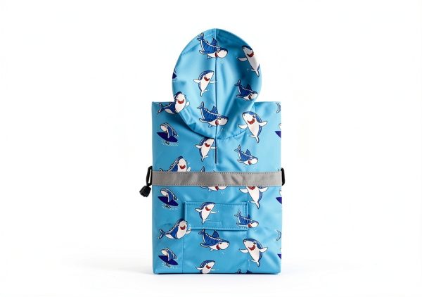 DELIFUR Dog Raincoat Waterproof Windproof Reflective Pet-2