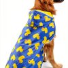 HDE Dog Raincoat Reversible Design Waterproof Pet Rain Gear-4