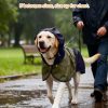 AOKOWN Dog Raincoat Waterproof Pet Rain Jacket-2