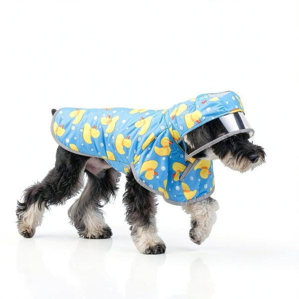 KOOLTAIL Dog Raincoat Reversible Waterproof Reflective-7