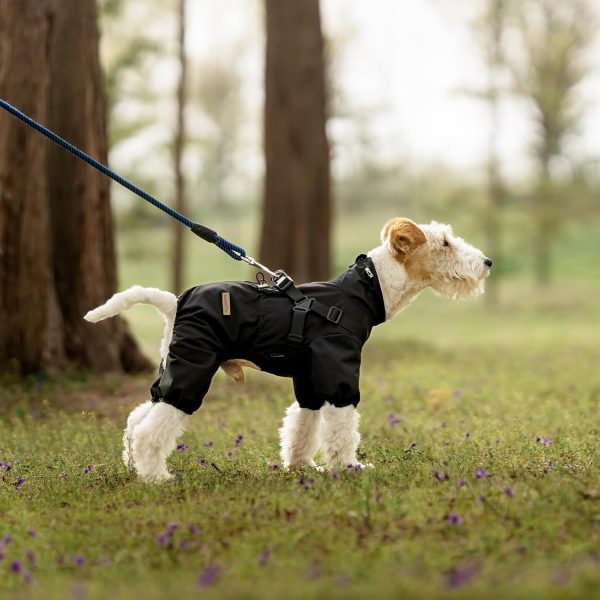 PAWBOSE Waterproof Dog Raincoat Adjustable Reflective Small-2