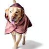 AOKOWN Dog Raincoat Waterproof Hooded Vest-3