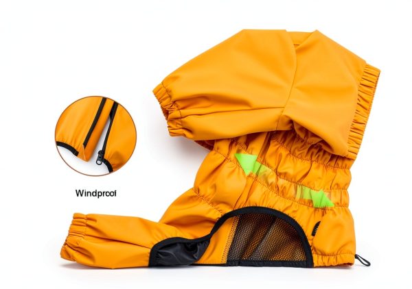 PINA Dog Raincoat Waterproof Lightweight Jacket-2