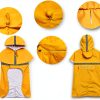 Dog Raincoat Mengdudu Waterproof TPU Polyester-5