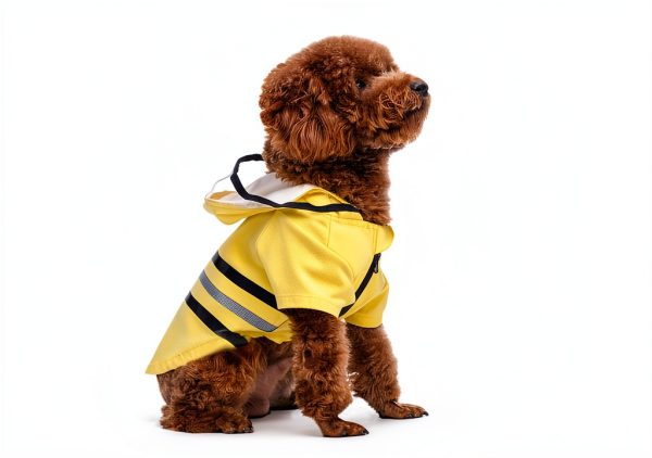 Wizland Dog Raincoat Waterproof Reflective Pet Jacket-3