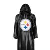 NFL Licensed Waterproof Rain Poncho for Adults-4