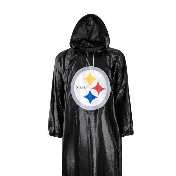 NFL Licensed Waterproof Rain Poncho for Adults-4