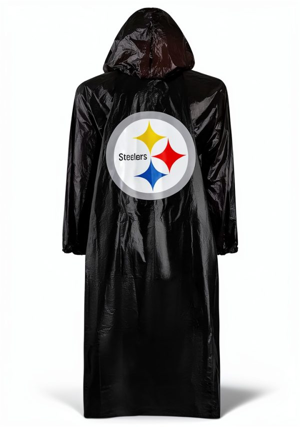NFL Licensed Waterproof Rain Poncho for Adults-2