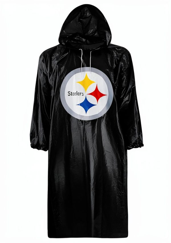 NFL Licensed Waterproof Rain Poncho for Adults-1