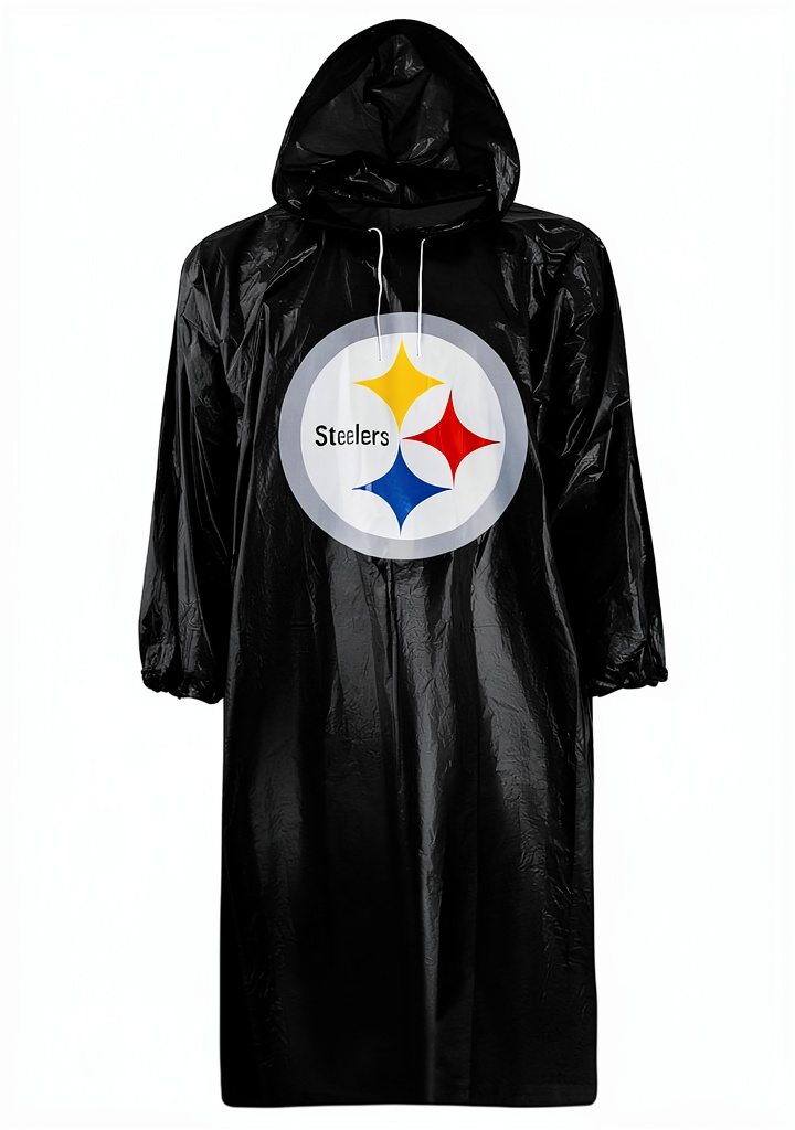 NFL Licensed Waterproof Rain Poncho for Adults