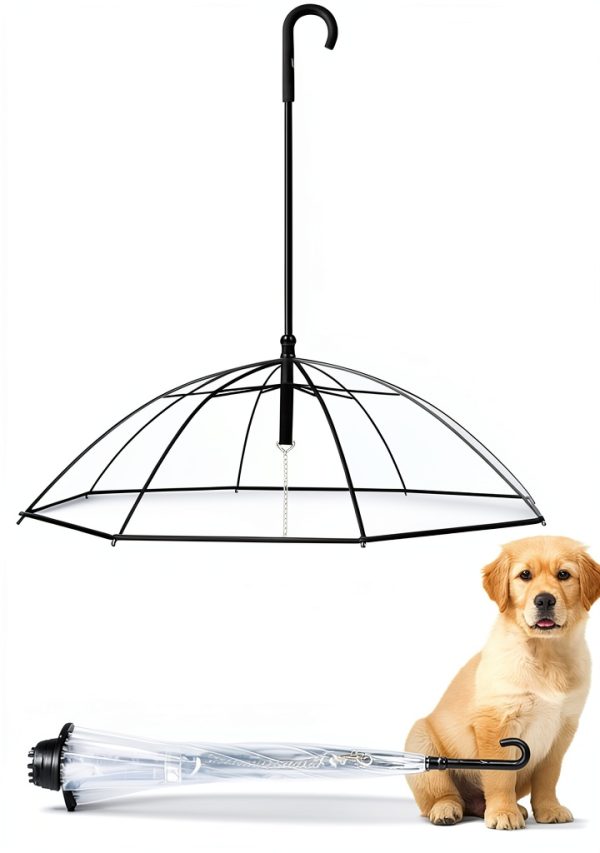 Dog Umbrella Enjoying Waterproof Cover Small Pets-3