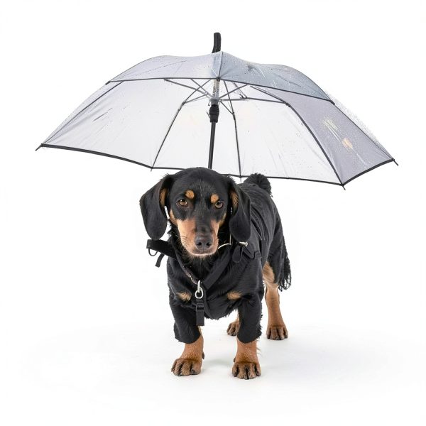 Dog Umbrella Enjoying Waterproof Cover Small Pets-1