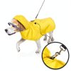 Lukovee Dog Raincoat Waterproof Polyester Mesh Hooded Coat XS to-4