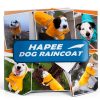 MPT Dog Raincoat Yellow XL Waterproof Reflective Hooded Coat-2