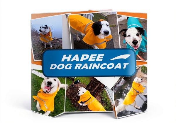 MPT Dog Raincoat Yellow XL Waterproof Reflective Hooded Coat-2