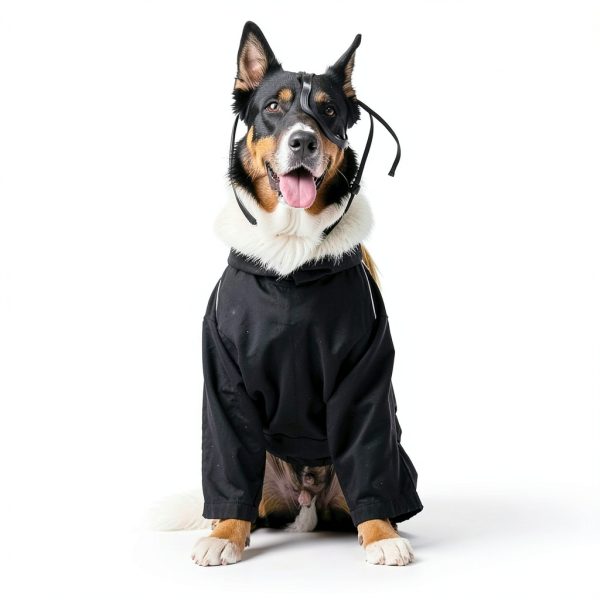 TOBOSS Dog Raincoat Waterproof 360° Weather Defense Rain Suit for Boys-4