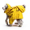 Lukovee Dog Raincoat Waterproof Polyester Mesh Hooded Coat XS to-8