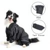 TOBOSS Dog Raincoat Waterproof 360° Weather Defense Rain Suit for Boys-5